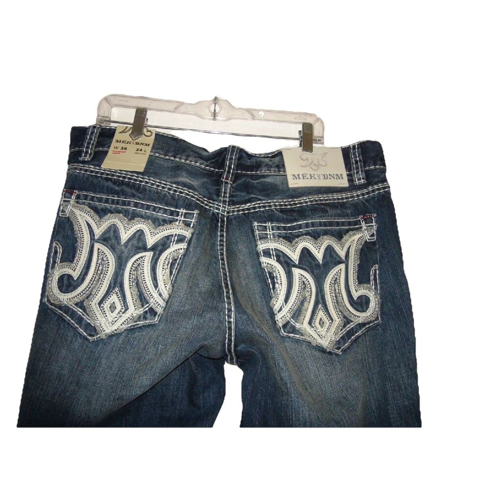 MEK Denim Toldedo Straight Jeans